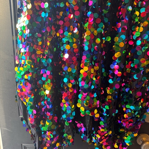Multicolor Sequin Tunic - Picture 4 of 7